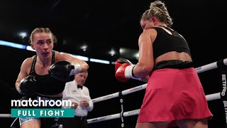 FULL FIGHT: Rhiannon Dixon vs Edina Kiss (Hughes vs Galahad Undercard)