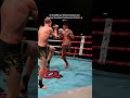 An incredible war between Saenpon and Newman. Pure Muay Thai from start to finish! 🔥🇹🇭🥊 #shorts