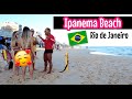 Ipanema beach walk Rio de Janeiro BRAZIL 2021 [FULL TOUR] 4k