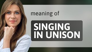 Unraveling Harmony: The Magic of Singing in Unison