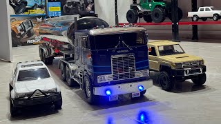 Así Funciona Una Tractomula A Control Remoto En Colombia Truck Rc American Globe Liner Tamiya