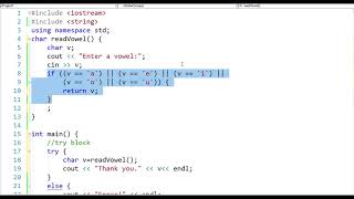 Exception Handling Profile