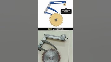 ⚙️ Cam Mechanism | Converting Rotary to Reciprocating Motion