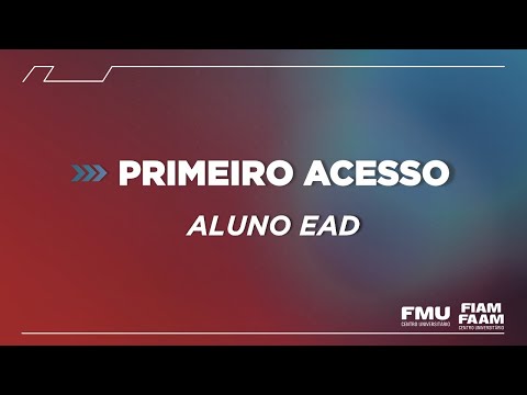 Como fazer meu primeiro acesso no aluno online EAD.