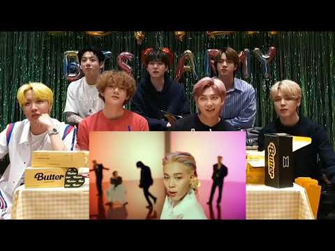 BTS (방탄소년단) reaction to 'Butter' Official MV (Hotter Remix)