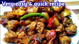 ଆଳୁ ମିଲମେକର୍(Soyabean badiଆଉ ଗୁଟେ Magic/How to make aloo mealmaker curry,Aloo Mealmaker tarkari odia