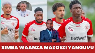 🛑FRIJI BOVU: MAKOCHA WA SIMBA WAMEFIKA MAZOEZINI RASMI WAMEANZA KUKIWASHA WACHEZAJI WAFURAHIA