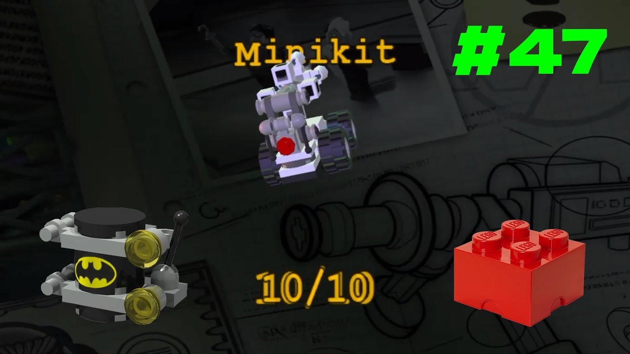 Lego Batman 1 Guía de Minikits - Villanos - Español Capitulo 47 "Tiempos difíciles"
