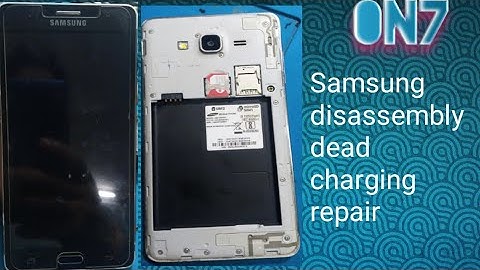 Samsung on 7 dead repair/ how to Samsung on 7 disassembly/ dead charging problem fix
