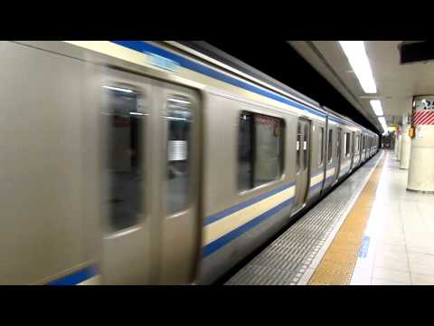 E217系 東京駅発車