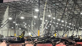 Update on rescue of woman from collapse at Sur La Table in Brownsburg, Indiana after storms