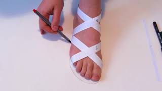 Making sandals at home -part 1