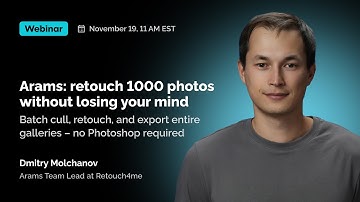 How to Edit 1000 Photos in 15 Minutes Without Photoshop – Meet Arams | AI for Photographers