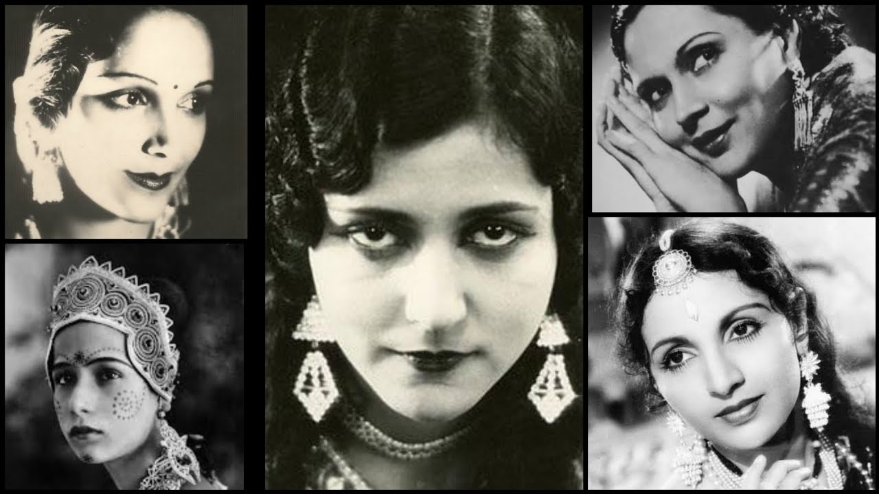 Top 10 beautiful bollywood heroines  of silent cinema ( 1920s-1930s)