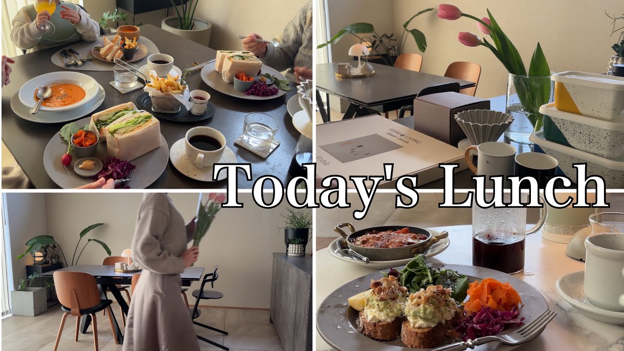 【Vlog】わんぱくサンドでおもてなし｜北欧雑貨の購入品紹介と、一人の静かな珈琲時間。