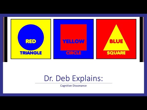 Dr. Deb Explains:  Cognitive Dissonance