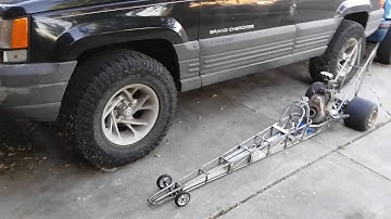 Homemade 1/4 scale top fuel dragster build update