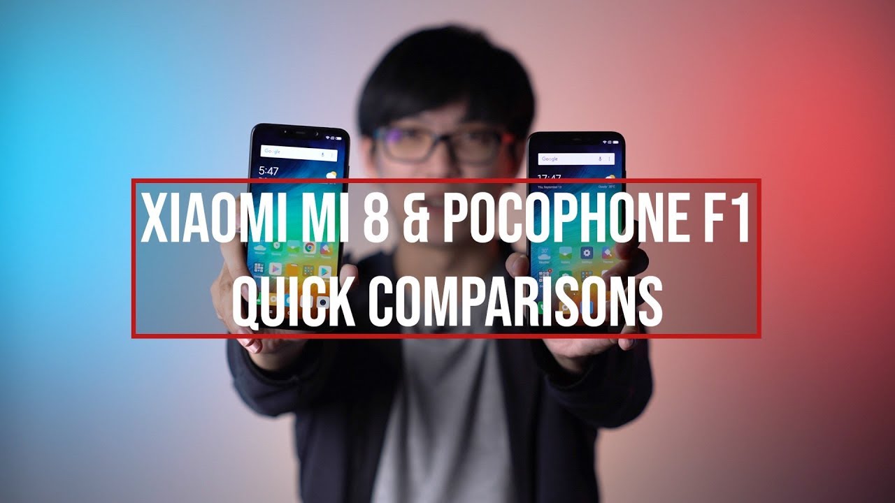 Xiaomi Mi 8 Vs Pocophone F1