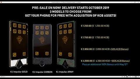 K1 IMPULSE VOICE OVER BLOCKCHAIN PHONE