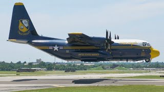 Tinker Airshow 2023: Blue Angels C-130J 
