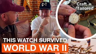 This WWII Watch Changed His Life | Inside Craft Cameron Barr of @craftandtailored