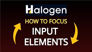PureScript Halogen - How to focus Input Elements
