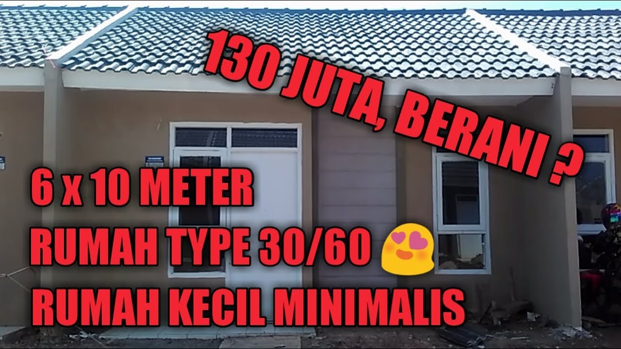 Contoh Desain Rumah Subsidi Type 30 60 Youtube