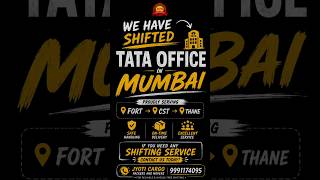 Tata Office Shifting in Mumbai 🚚 | Fort to CST to Thane | Packers and Movers Mumbai #packers