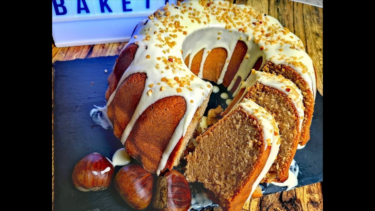 Κέικ Κάστανο Συγκλονιστικό με Κρέμα Κάστανου!!Αφράτο ,Πανεύκολο και Πεντανόστιμο! Εγγυημένη Συνταγή!