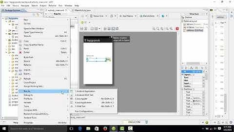 Membuat aplikasi hello world..menggunakan eclipse