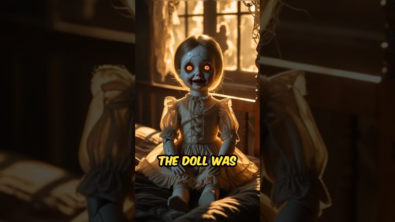 💀The Doll That Blinks When You’re Not Looking😱 #horrorstories #shorts