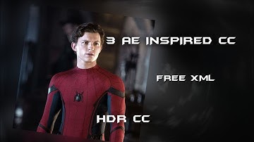 [FREE XML] Ae Inspired 3 CC Alight Motion Preset