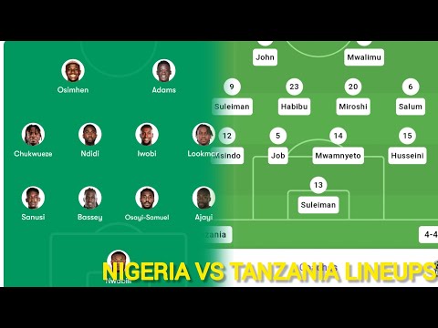 Video Formazioni e pronostici per Nigeria-Tanzania per #AFCON2025. Eric Chelle ha svelato un forte undi...