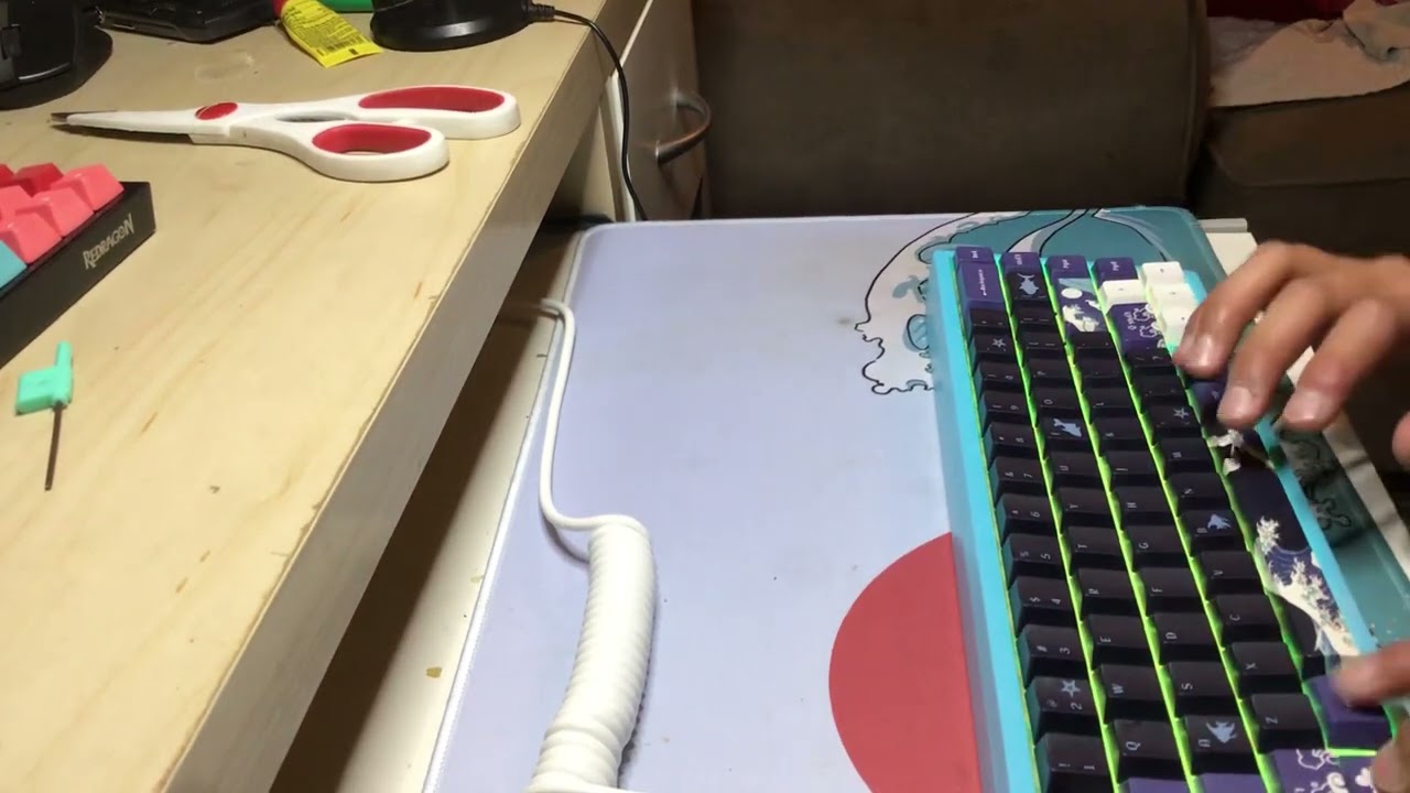 Kbdfans 67 lite w/ ktt kang whites