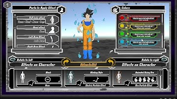 Anime Dimensions Universal FIght : Character Customization WIP