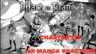 Attack on Titan Chapter 127 進撃の巨人 REACTION! - (SHOTS FIRED!!!) Attack on Titan Chapter 127 進撃の巨人 REACTION! - (SHOTS FIRED!!!)