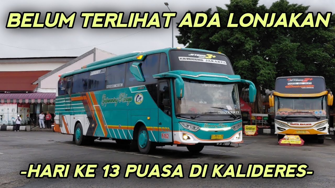 Belom terlihat lonjakan pemudik ● Update hari ke 13 puasa di terminal kalideres