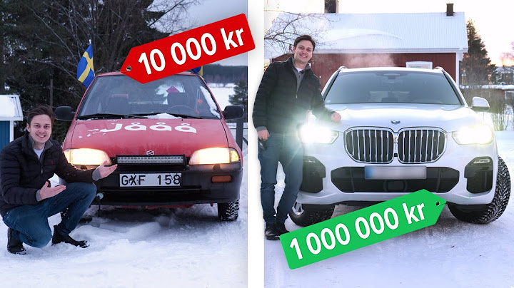 BILLIG VS DYR BIL