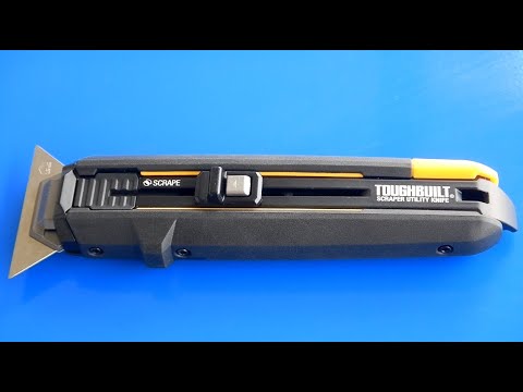 Toughbuilt Scraper Utility Knife #TB-H4S5-01 - Blade Replacement #TB-H4S30-80
