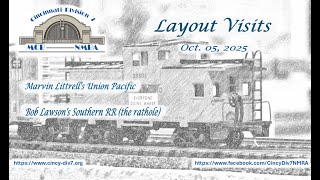 OCTOBER 2025 NMRA DIVISION 7 LAYOUT VISITS