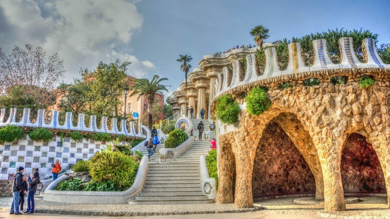 park guell tour youtube