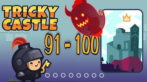 Tricky Castle Level 91 - 100 Walkthrough and Bats Location