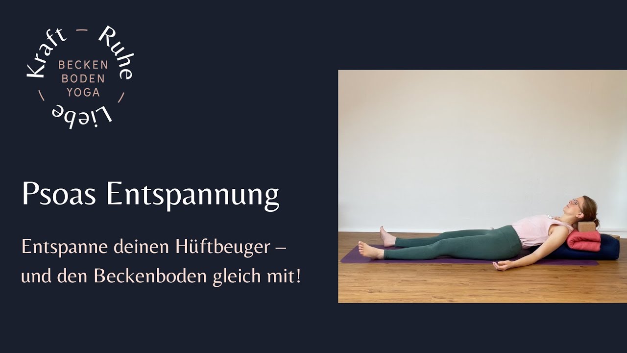 Psoas Entspannung für deinen Beckenboden