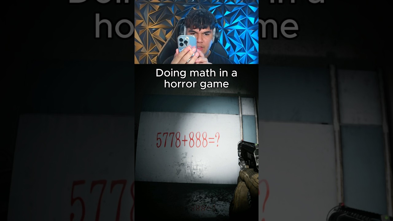 Doing Math In a Horror Game?