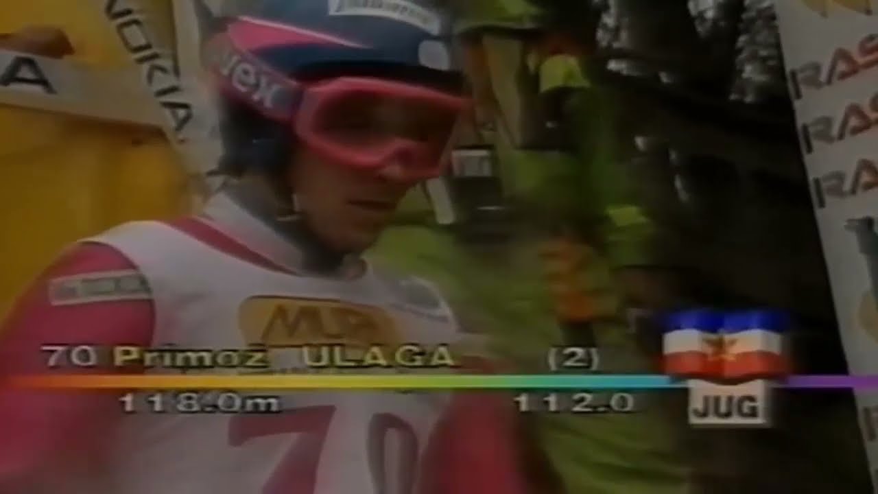 Primož Ulaga - 113.0m - WC Planica 25.03.1990