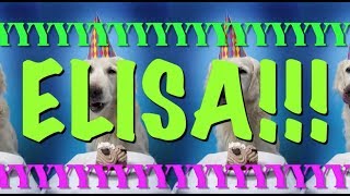 HAPPY BIRTHDAY ELISA! - EPIC Happy Birthday Song