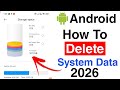 Delete System Data In Android | Clear System Storage Android | Android System Data Problem Fix