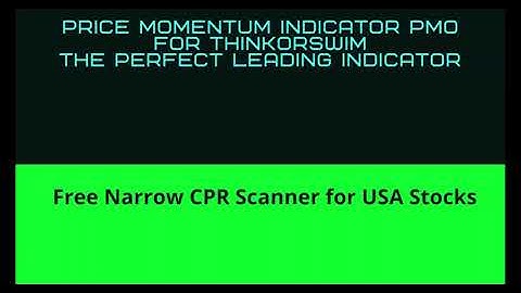 The Perfect Leading Indicator | Using Price Momentum Indicator PMO