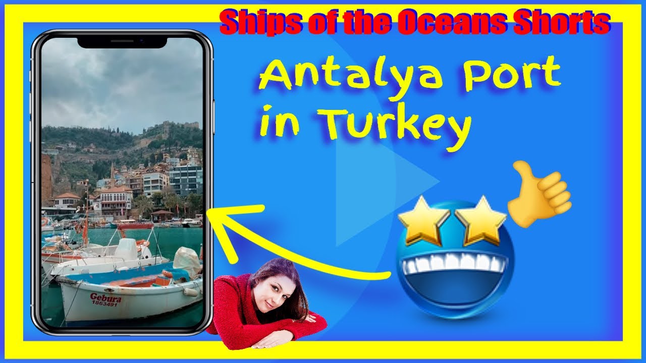 Antalya port in Turkey