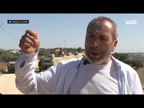 قوات الاحتلال تهدم منزل في قرية بيتلو غرب رام الله ونزيه بزار صاحب المنزل يتكلم بحرقة